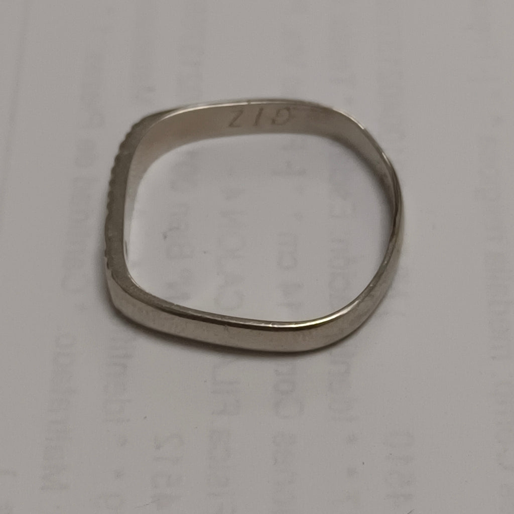 ARGOLLA ORO, ORO BLANCO 14 K 3 GRMS (SEMINUEVO)