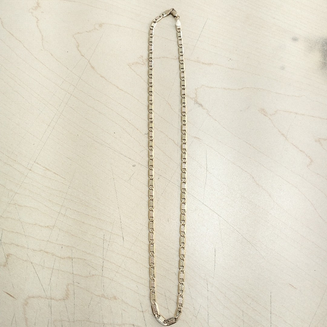 CADENA ORO COMBINADO 14 K 15,90 GRMS (SEMINUEVO)