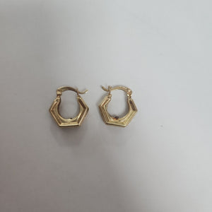 ARETES PAR ORO 10 K 3.3 GRMS (SEMINUEVO)