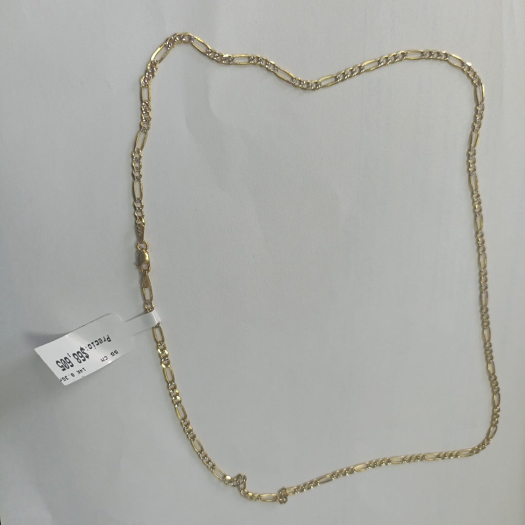 CADENA TEJIDO 3X1 8.3G 55 CM (NUEVO)