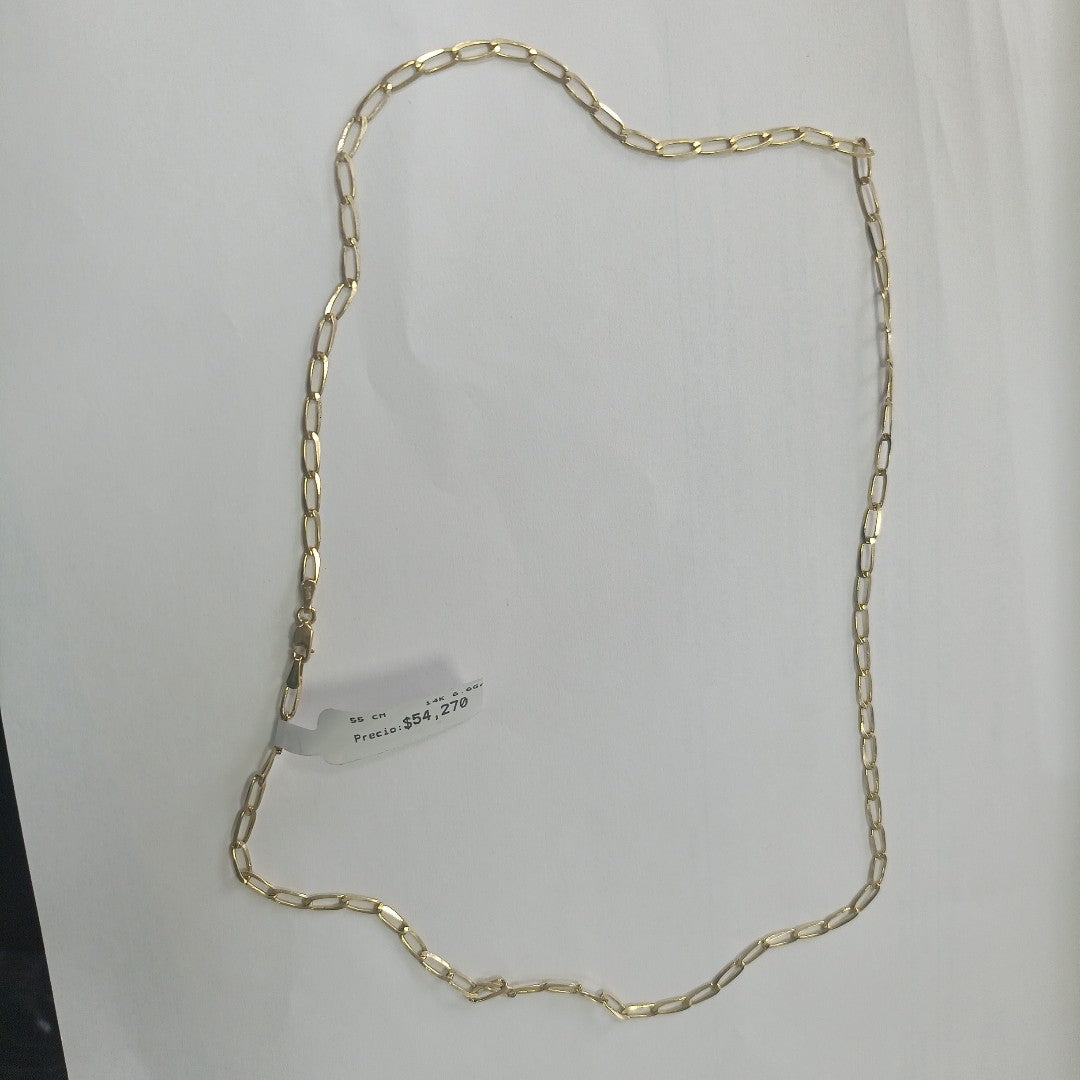 CADENA TEJIDO ESLABONES 6.6G 55 CM (NUEVO)