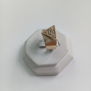 ANILLO ORO 10 K 5.2 GRMS (SEMINUEVO)