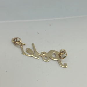 DIJE ORO 14 K 2 GRMS (SEMINUEVO)