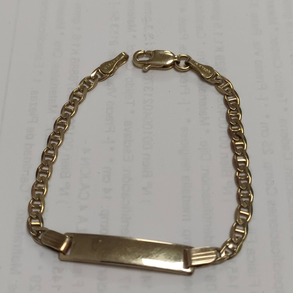 ESCLAVA ORO 14 K 3.3 GRMS (SEMINUEVO)