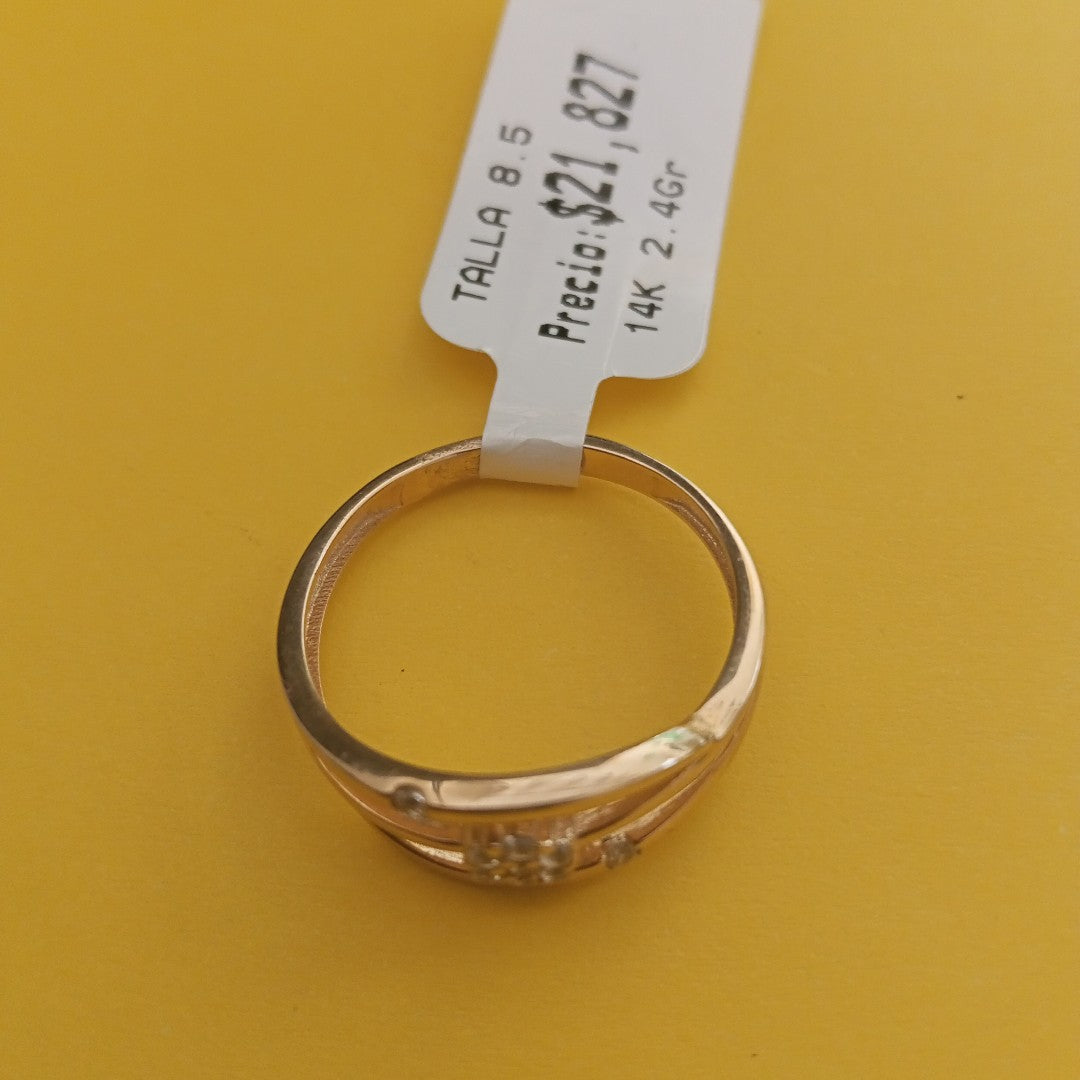 ANILLOS DAMA ORO 14K 2.4 (NUEVO)