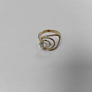 ANILLITO ORO,ORO COMBINADO 10 K 1,50 GRMS (SEMINUEVO)