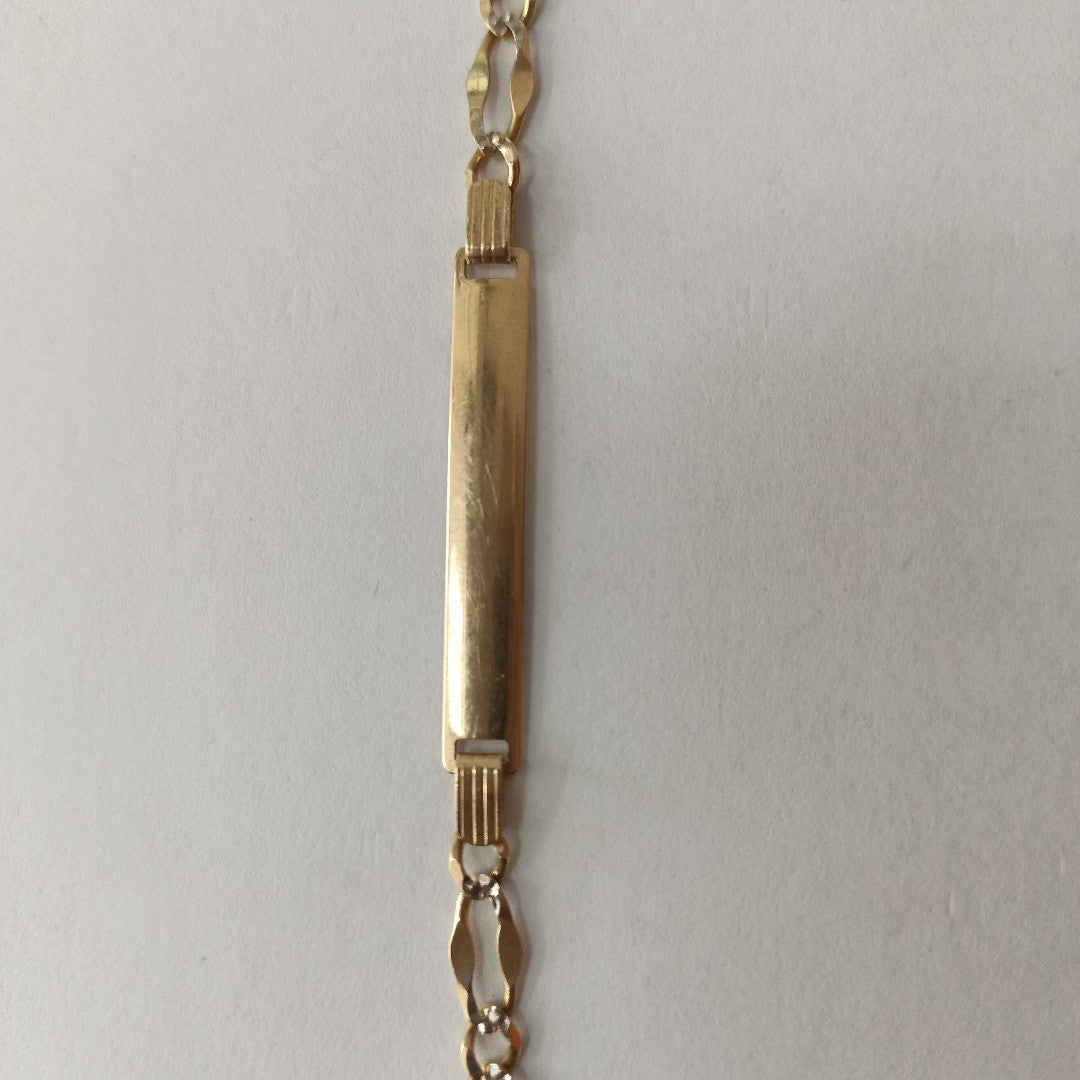 ESCLAVA ORO 14 K 4,60 GRMS (SEMINUEVO)