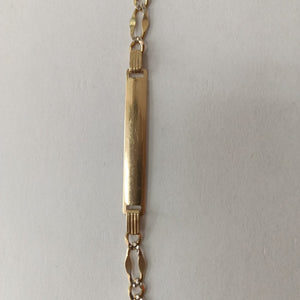 ESCLAVA ORO 14 K 4,60 GRMS (SEMINUEVO)