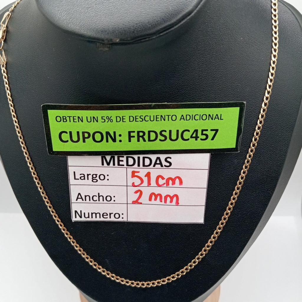 CADENA ORO 10 K 4,70 GRMS (SEMINUEVO)
