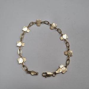 PULSERA ORO 14 K 3.2 GRMS (SEMINUEVO)