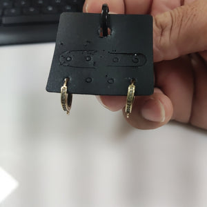 ARRACADAS PAR ORO 10 K 1.4 GRMS (SEMINUEVO)