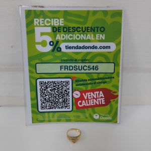 ANILLO ORO 14 K 2.8 GRMS (SEMINUEVO)