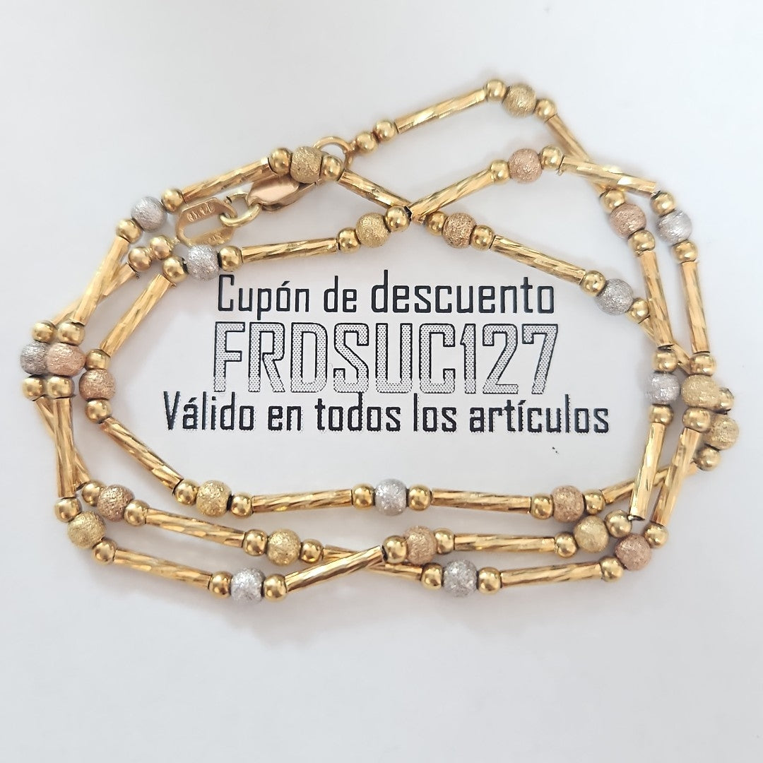 CADENA ORO 14 K 7,60 GRMS (SEMINUEVO)