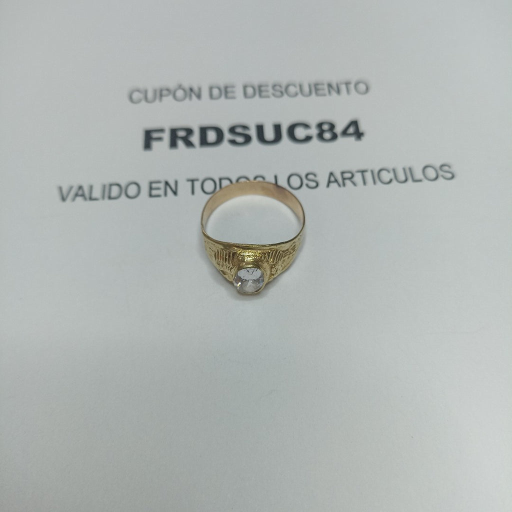 ANILLO ORO 8 K 2.6 GRMS (SEMINUEVO)