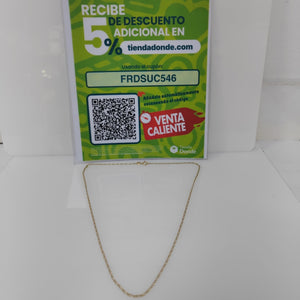 CADENA ORO 14 K 1.9 GRMS (SEMINUEVO)