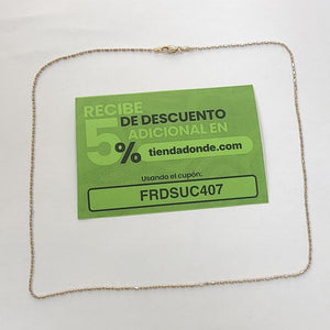 CADENA ORO 10 K 2.8 GRMS (SEMINUEVO)