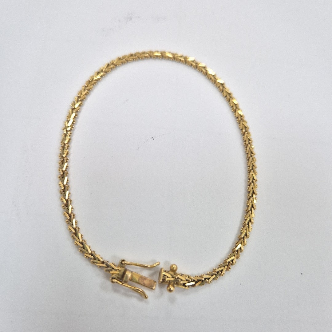 PULSERA ORO 18 K 7.4 GRMS (SEMINUEVO)