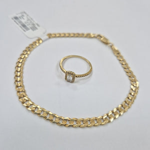 PULSERA ORO 14 K 6.8 GRMS (SEMINUEVO)
