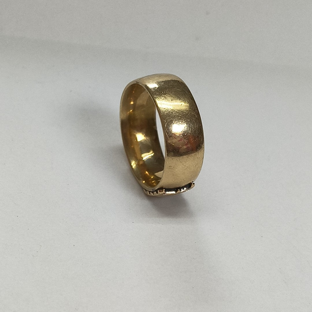 ANILLO ORO 10 K 9.8 GRMS (SEMINUEVO)