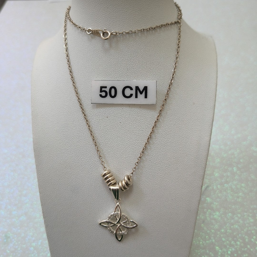 CADENA,DIJE PLATA 5,00 GRMS (SEMINUEVO)