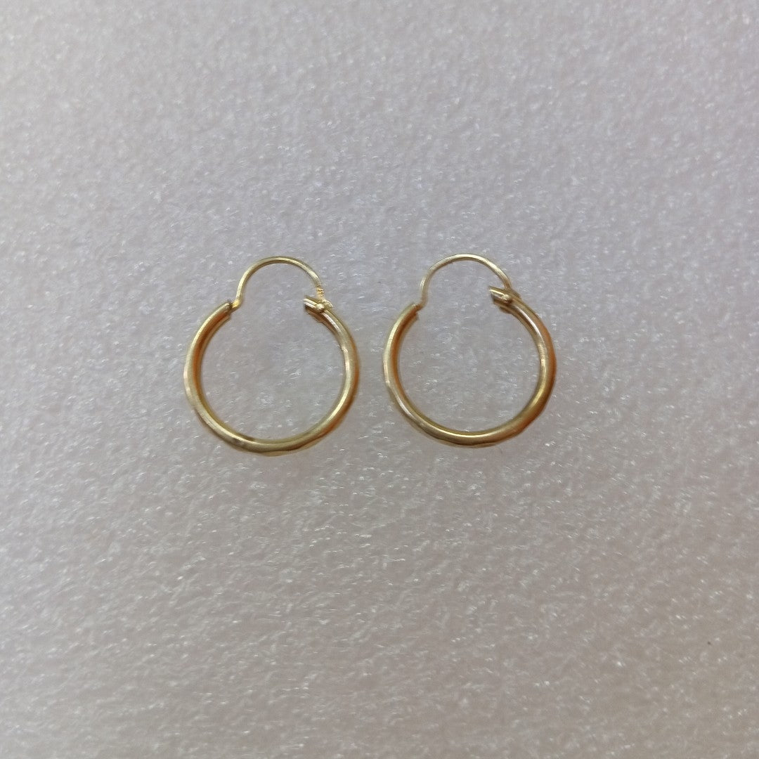 ARETES PAR ORO 10 K 1.1 GRMS (SEMINUEVO)