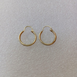 ARETES PAR ORO 10 K 1.1 GRMS (SEMINUEVO)