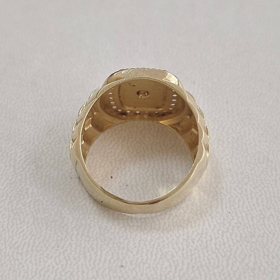 ANILLO ORO 10 K 5.8 GRMS (SEMINUEVO)