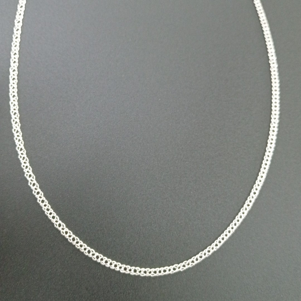 CADENA DOBLE ESLABON PLATA .925 50 CM 3.63 GR (NUEVO)