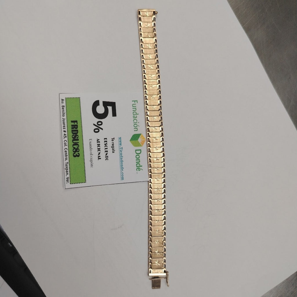 PULSERA ORO 14 K 12.7 GRMS (SEMINUEVO)