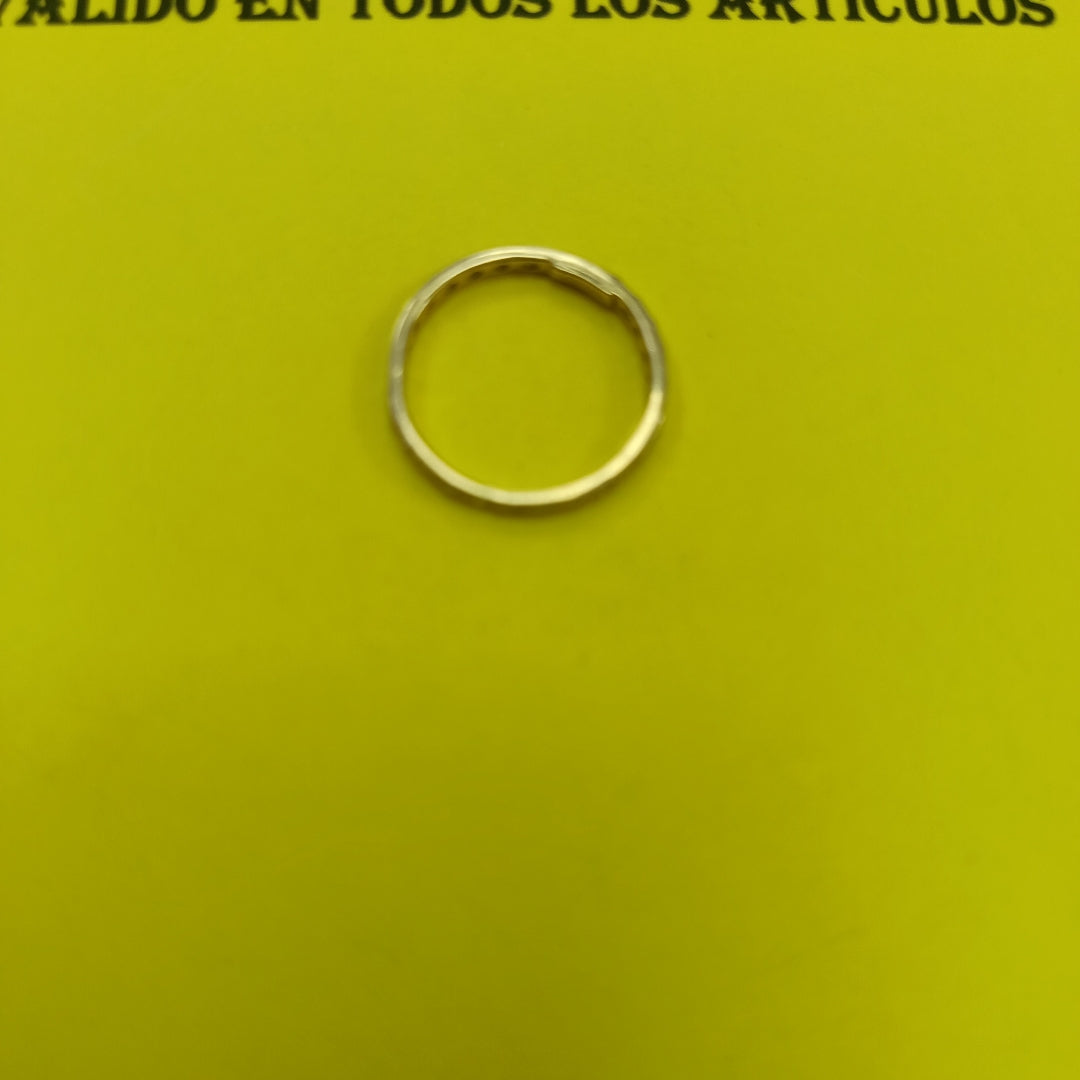 ARGOLLA ORO 14 K 1.3 GRMS (SEMINUEVO)