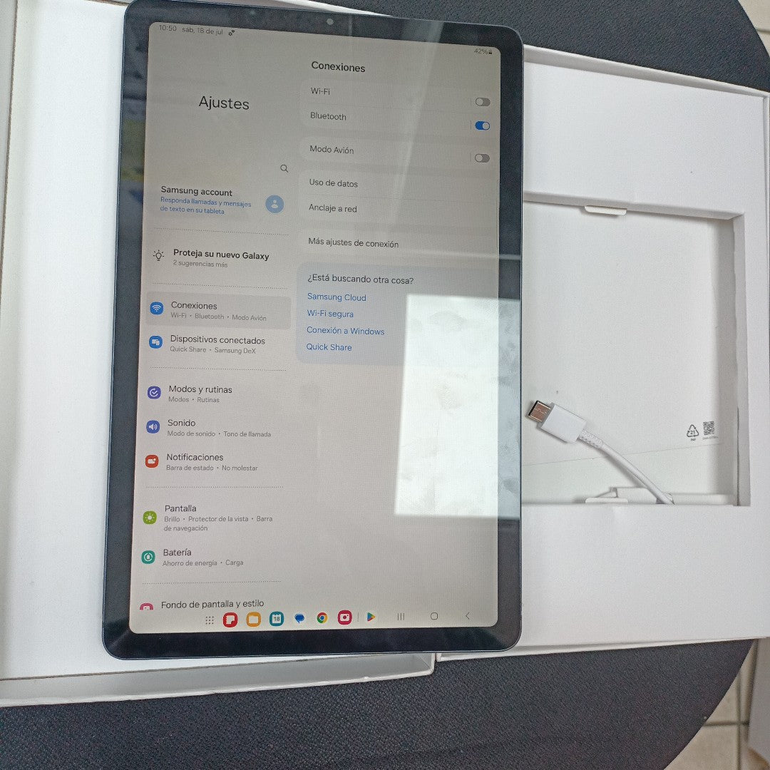 TABLETA SAMSUNG GALAXY TAB S6 LITE SM-P620 (2024) 128 GB 4 GB RAM (SEMINUEVO)