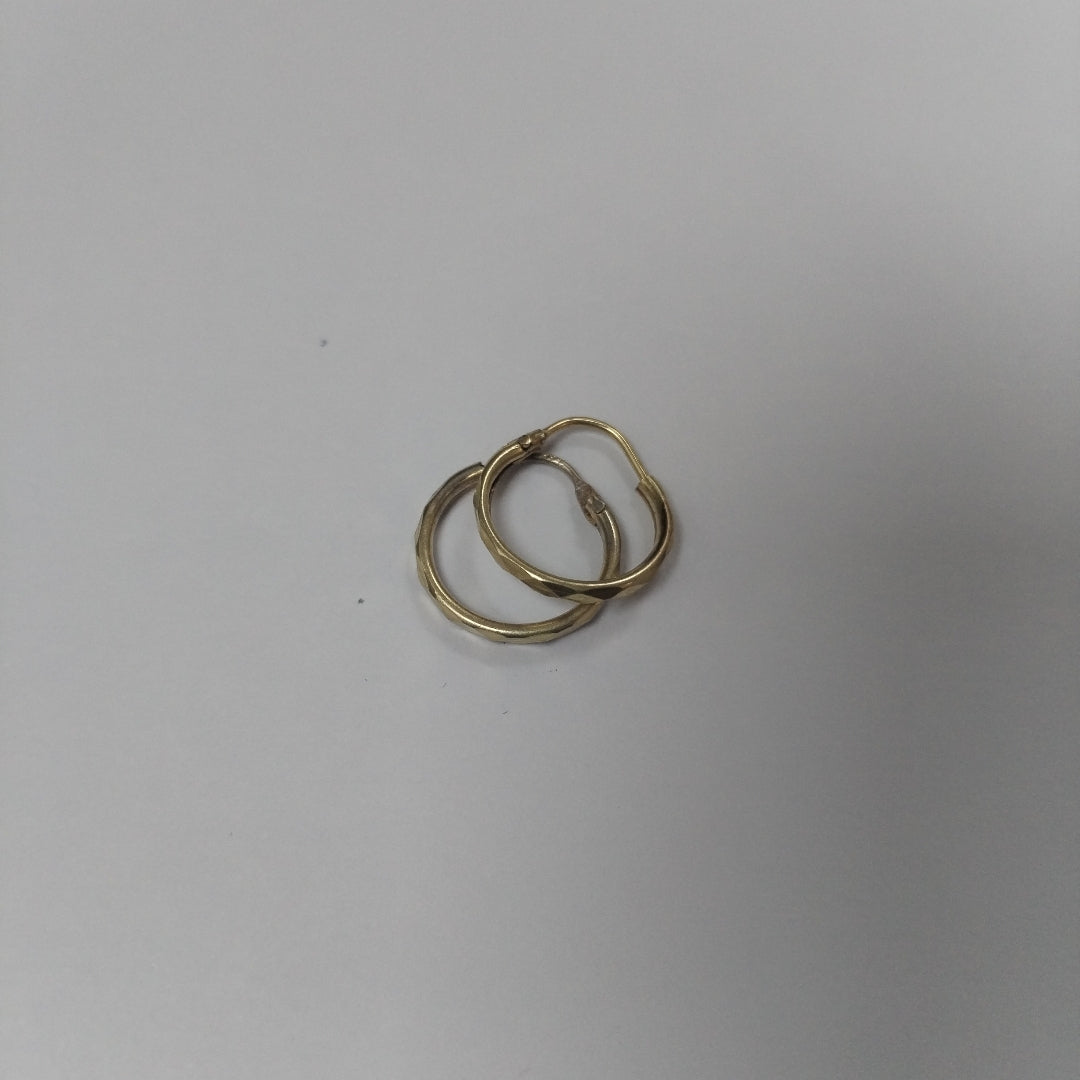 ARRACADAS PAR ORO 14 K 0.6 GRMS (SEMINUEVO)