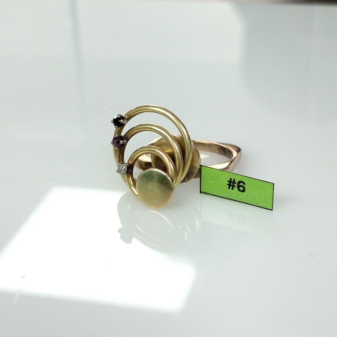 ANILLO ORO 8 K 6,00 GRMS (SEMINUEVO)