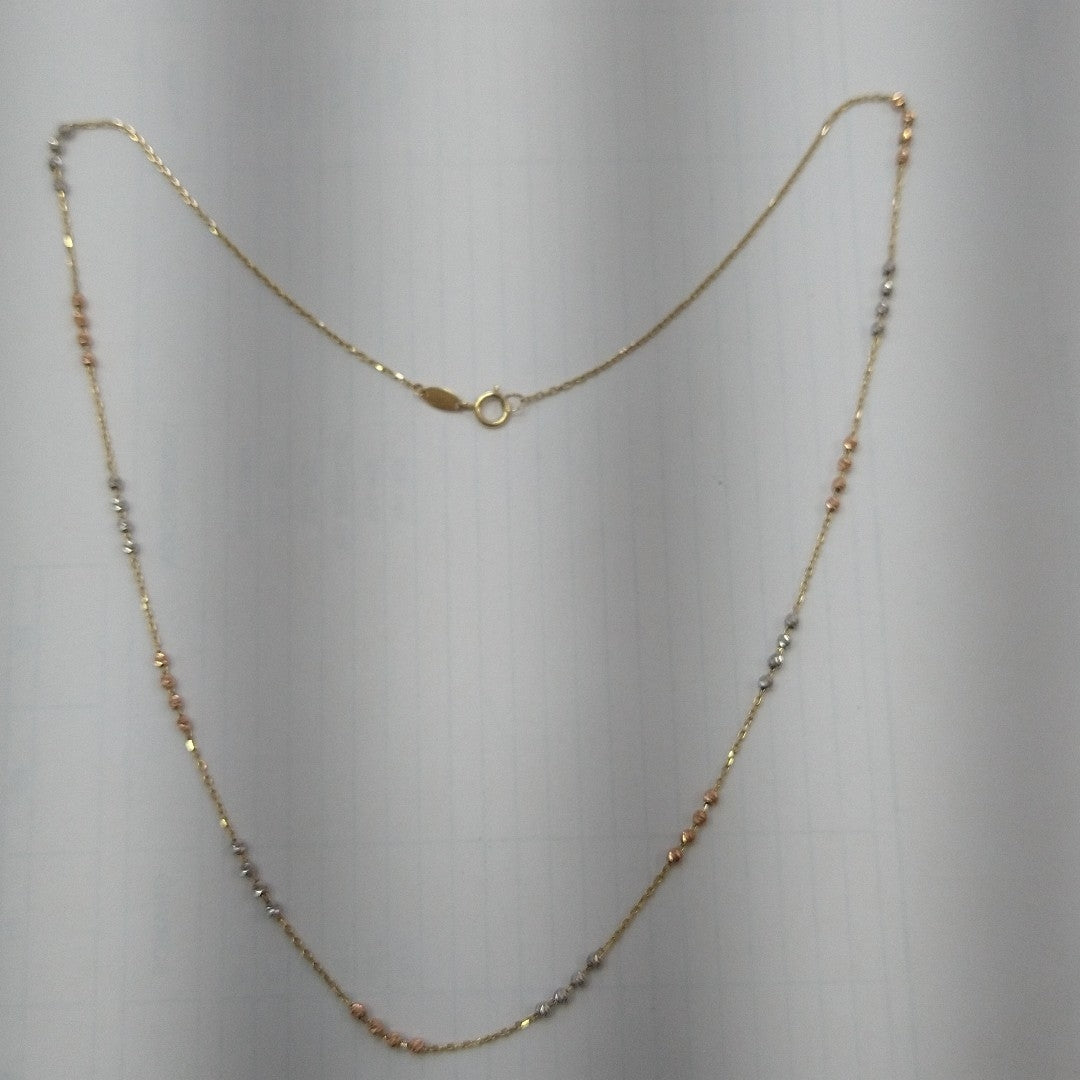 GARGANTILLA ORO 14 K 2.3 GRMS (SEMINUEVO)