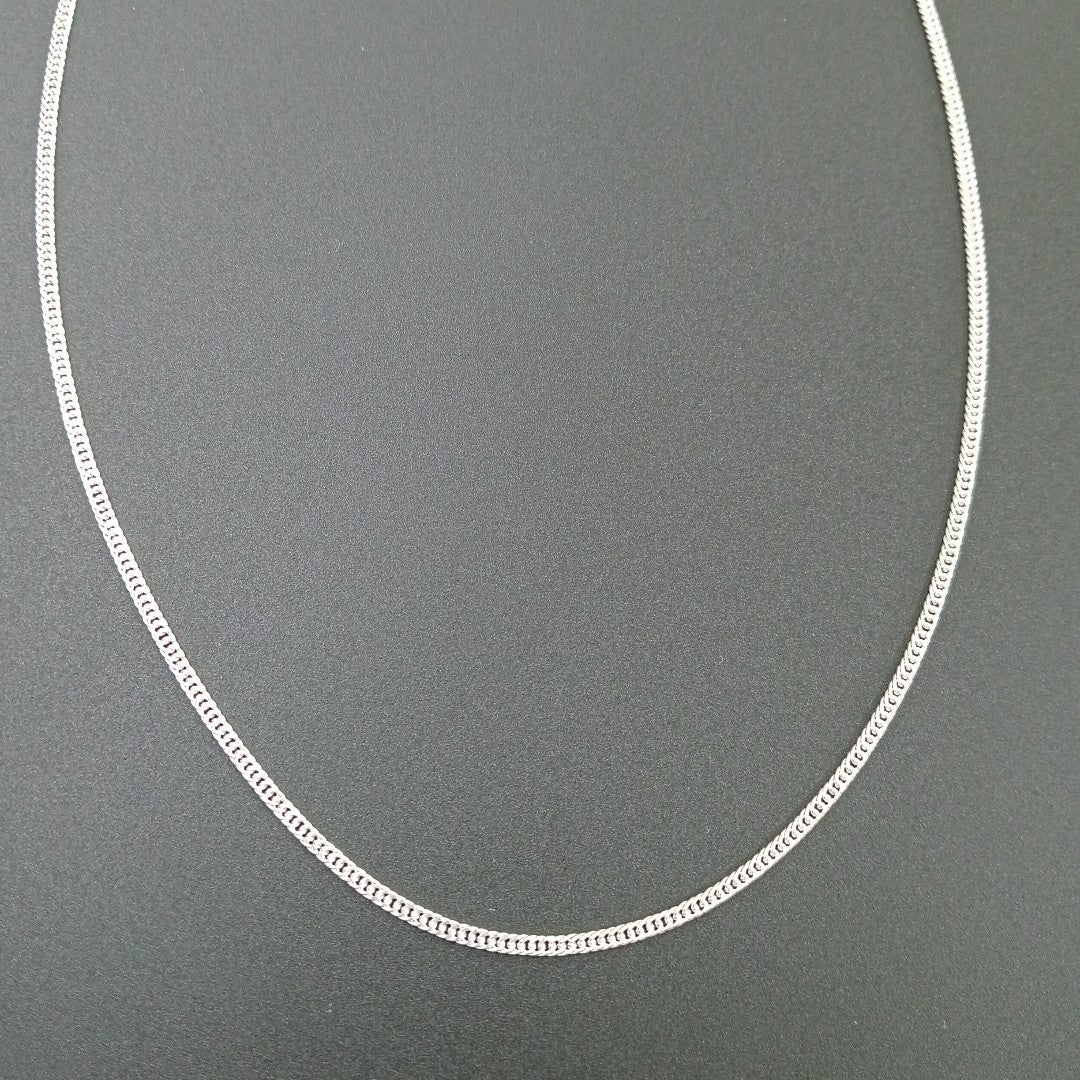CADENA BARBADA PLATA .925 60 CM 5.02 GR (NUEVO)