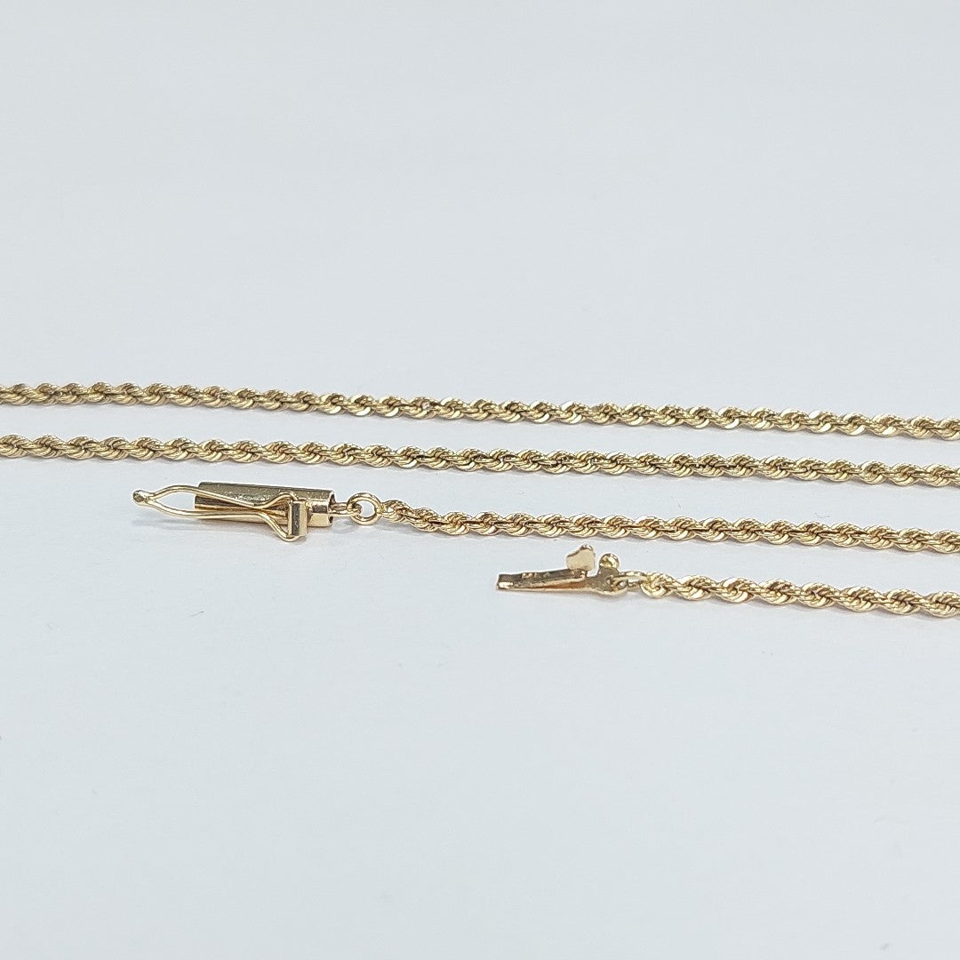 CADENA ORO 14 K 6.8 GRMS (SEMINUEVO)