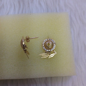 BROQUELES PAR ORO 10 K 1.5 GRMS (SEMINUEVO)