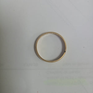 ARGOLLA ORO 18 K 1.9 GRMS (SEMINUEVO)