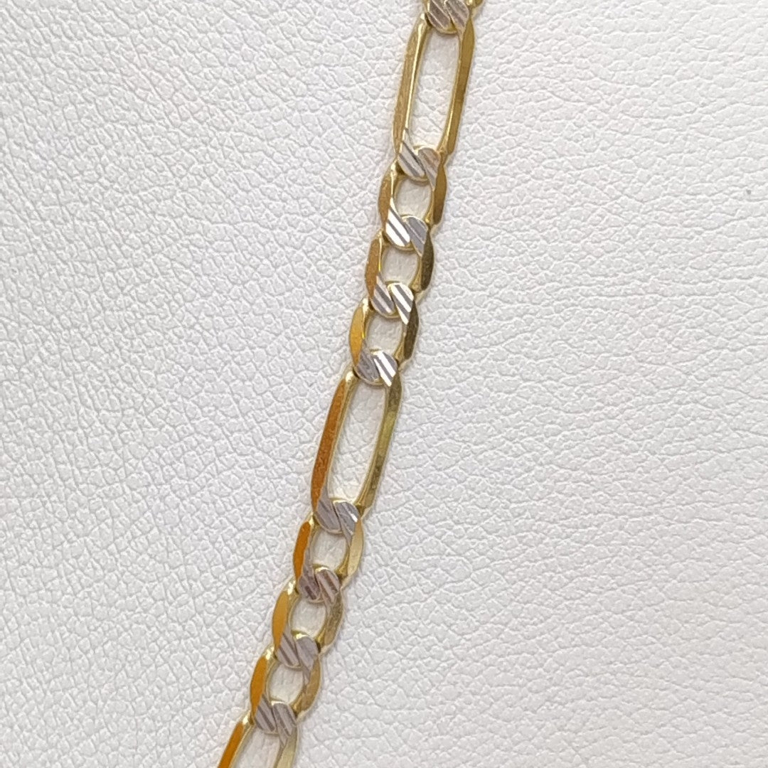 CADENA ORO, RODIADO 14 K 8.7 GRMS (SEMINUEVO)