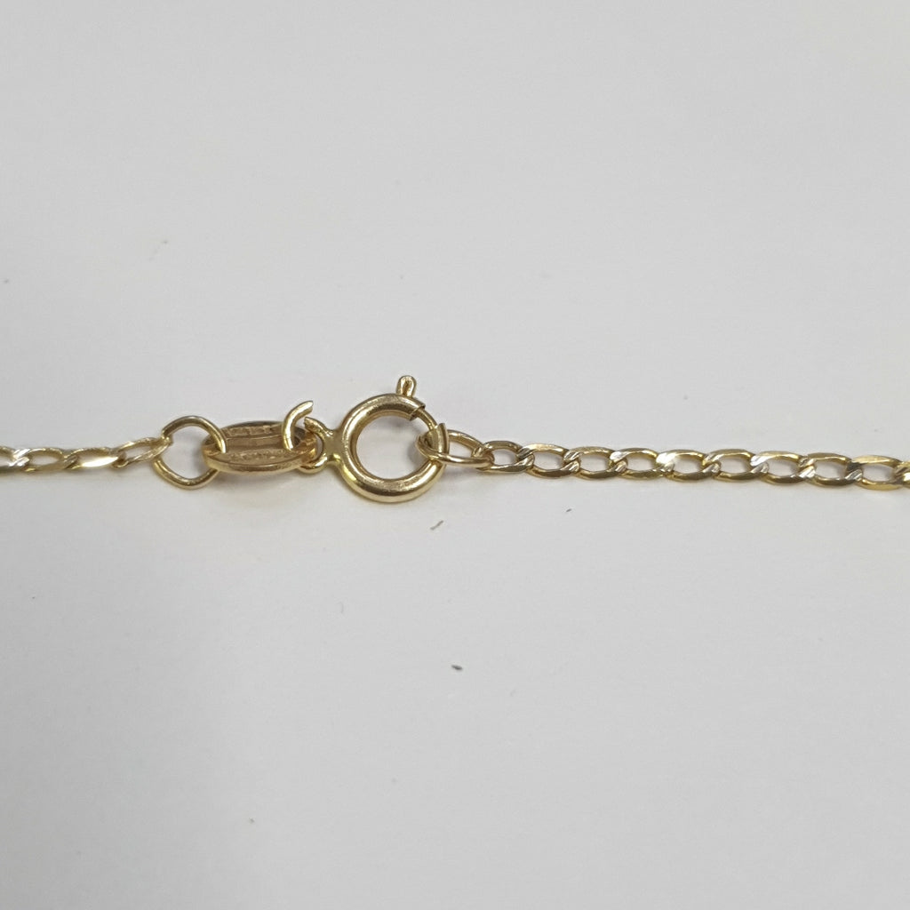 CADENA ORO, RODIADO 14 K 1.3 GRMS (SEMINUEVO)