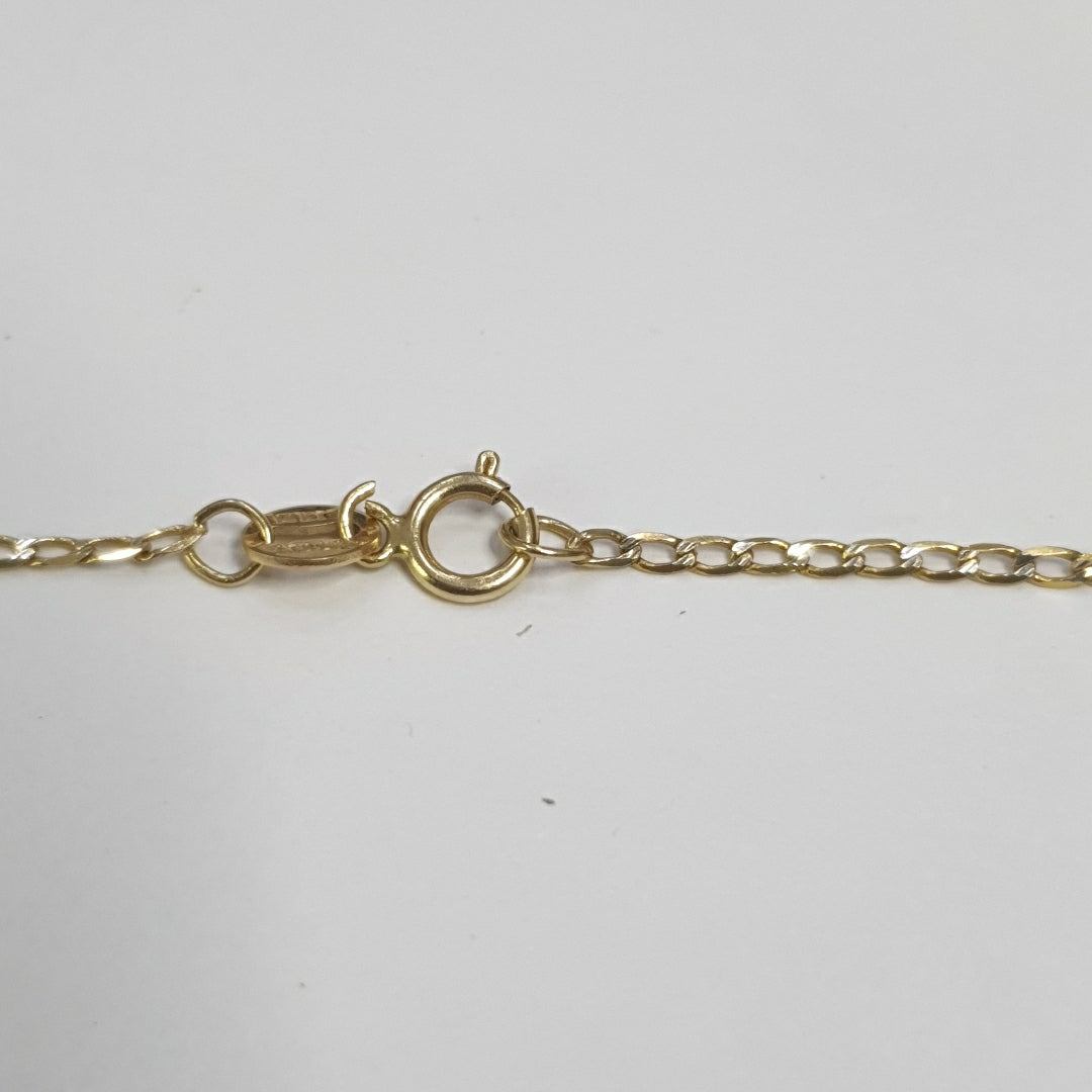 CADENA ORO, RODIADO 14 K 1.3 GRMS (SEMINUEVO)