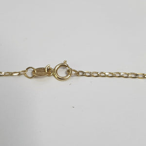 CADENA ORO, RODIADO 14 K 1.3 GRMS (SEMINUEVO)