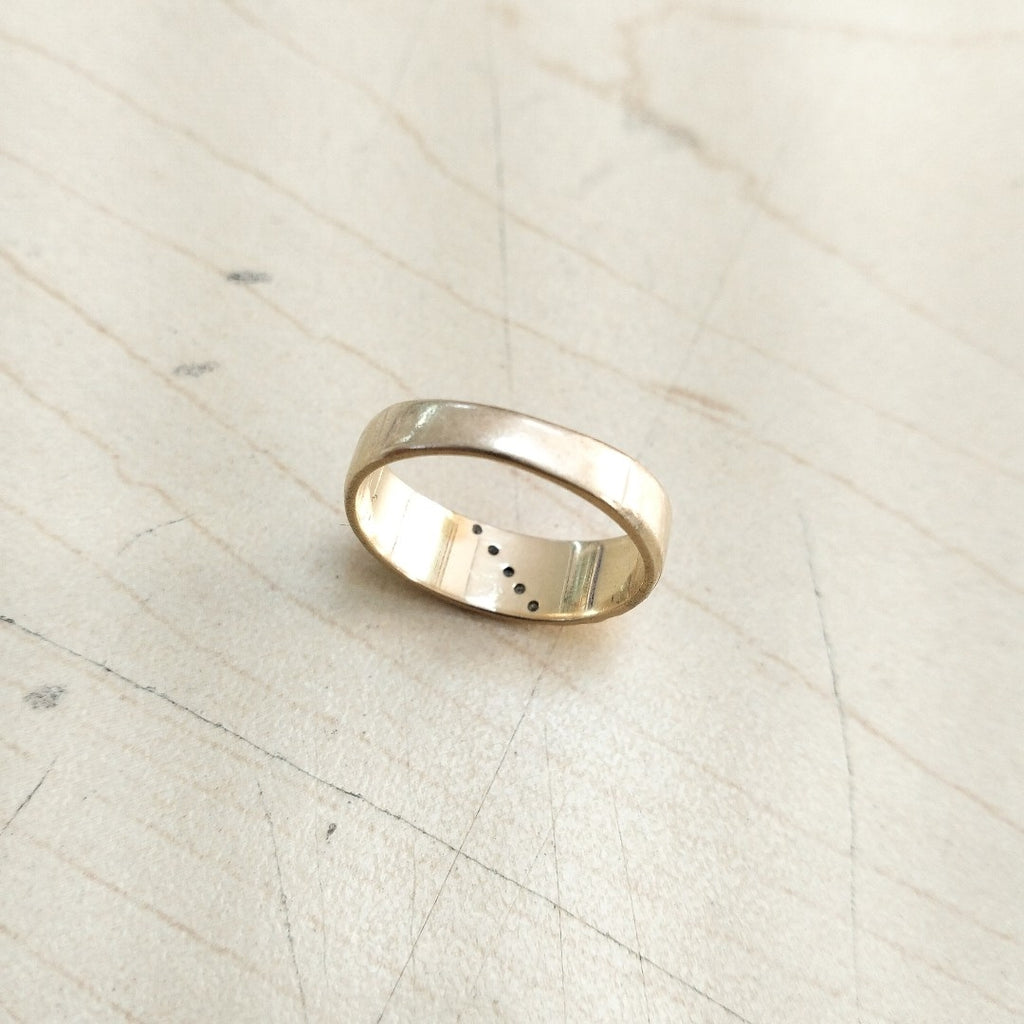 ARGOLLA ORO 14 K 4.1 GRMS (SEMINUEVO)