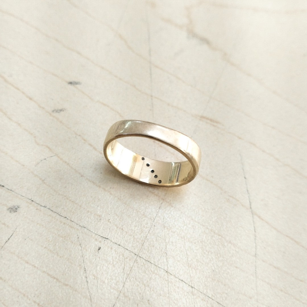 ARGOLLA ORO 14 K 4.1 GRMS (SEMINUEVO)