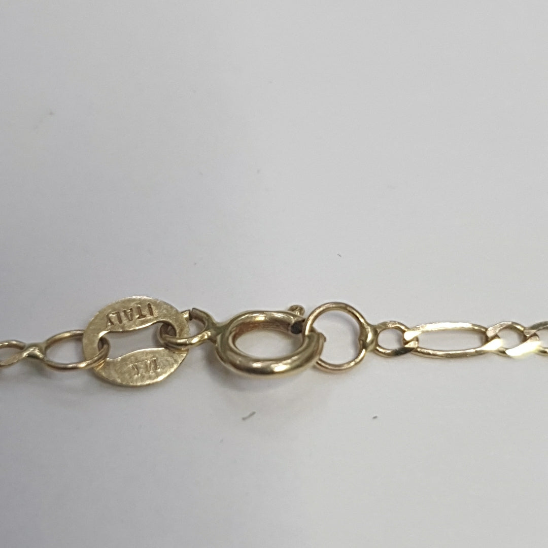 CADENA ORO 14 K 1.6 GRMS (SEMINUEVO)