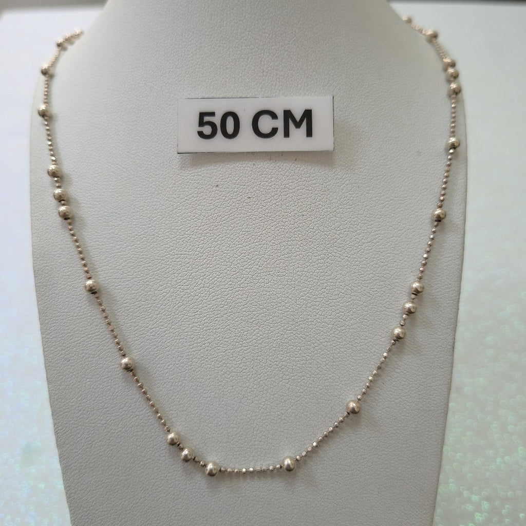CADENA PLATA 4,50 GRMS (SEMINUEVO)