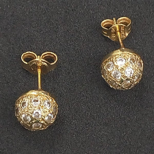 ARETES PAR ORO 14 K 2.8 GRMS (SEMINUEVO)