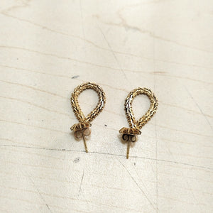 ARETES PAR ORO 10 K 4.6 GRMS (SEMINUEVO)