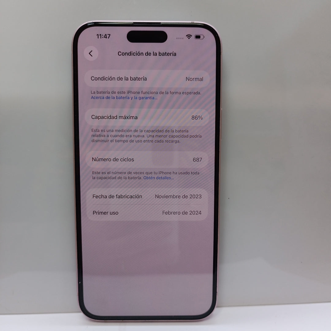 CELULAR APPLE IPHONE 15 PLUS A3093 (2023) 128 GB 6 GB RAM (SEMINUEVO)