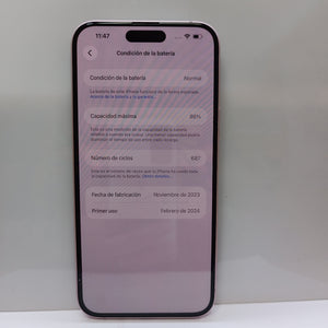 CELULAR APPLE IPHONE 15 PLUS A3093 (2023) 128 GB 6 GB RAM (SEMINUEVO)